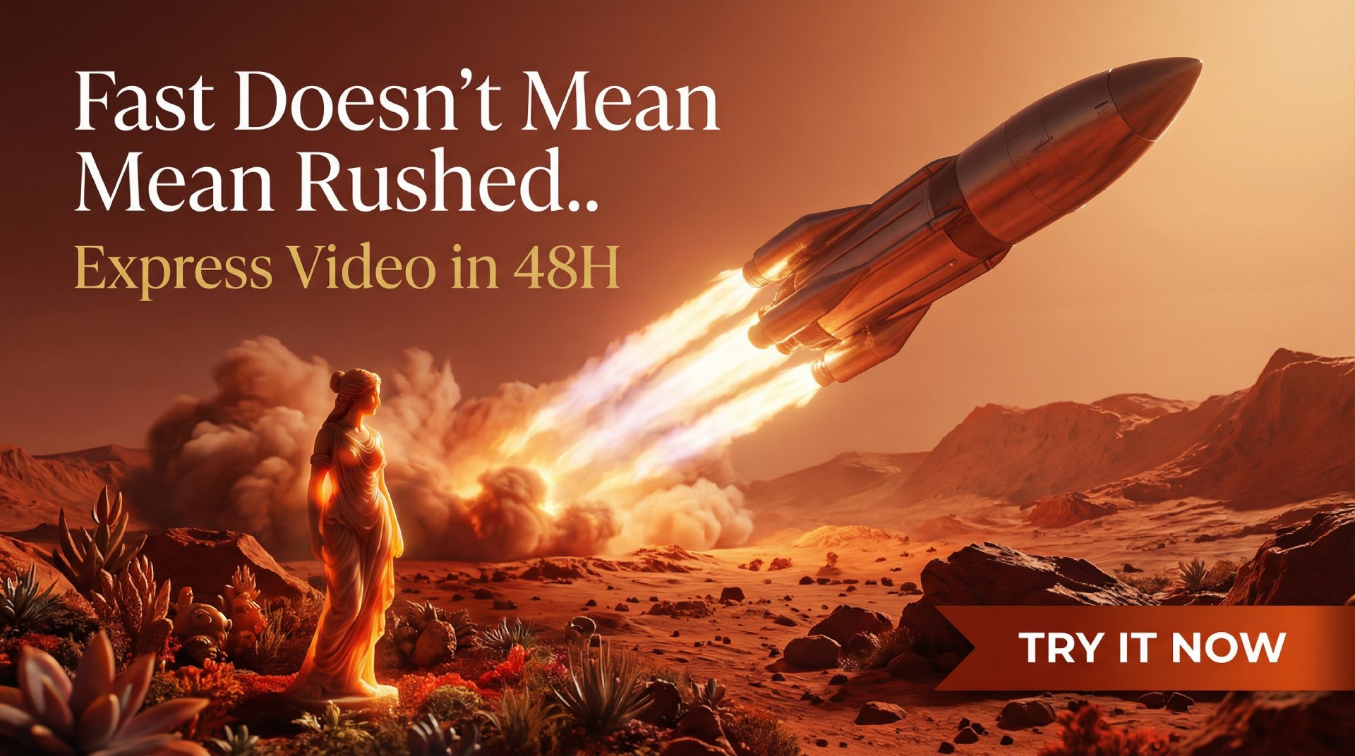 Express AI Video by Aron Hasz in just 48H